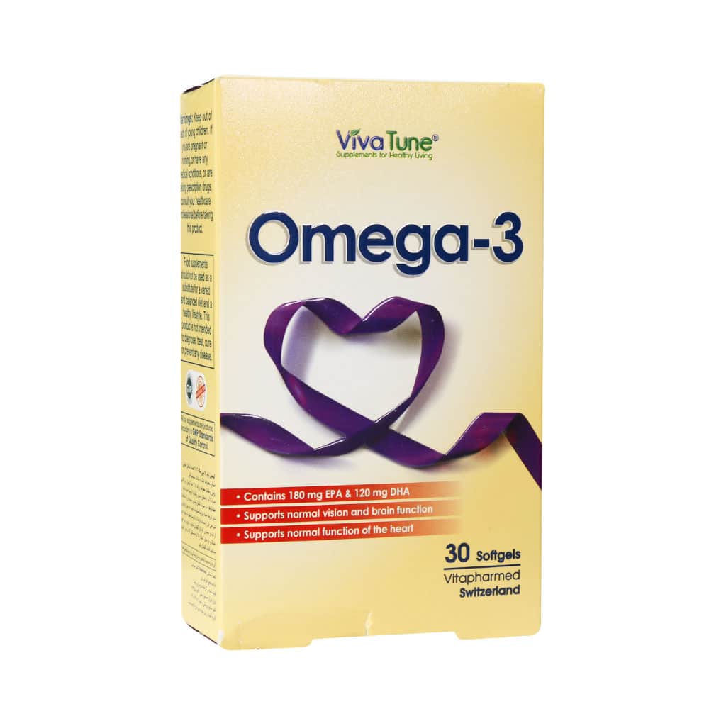 کپسول نرم ژلاتینی امگا3 ویواتیون