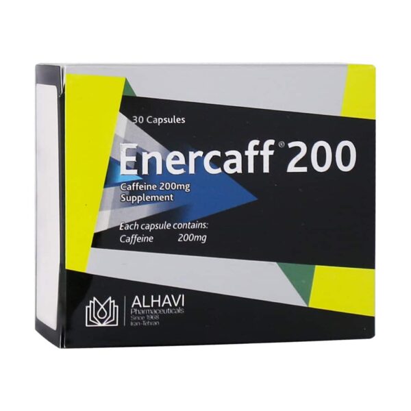 کپسول کافئین انرکاف 200 الحاوی
