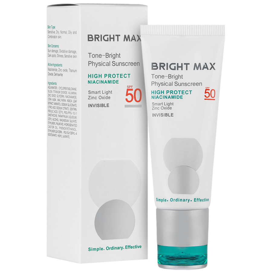 Bright Max SPF50 Aqua Fusion Sunscreen Fluid