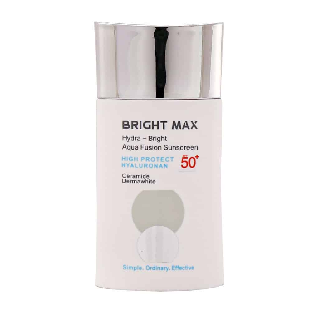 فلوئید ضد آفتاب آکوافیوژن هیدرا برایت SPF50 برایت مکس