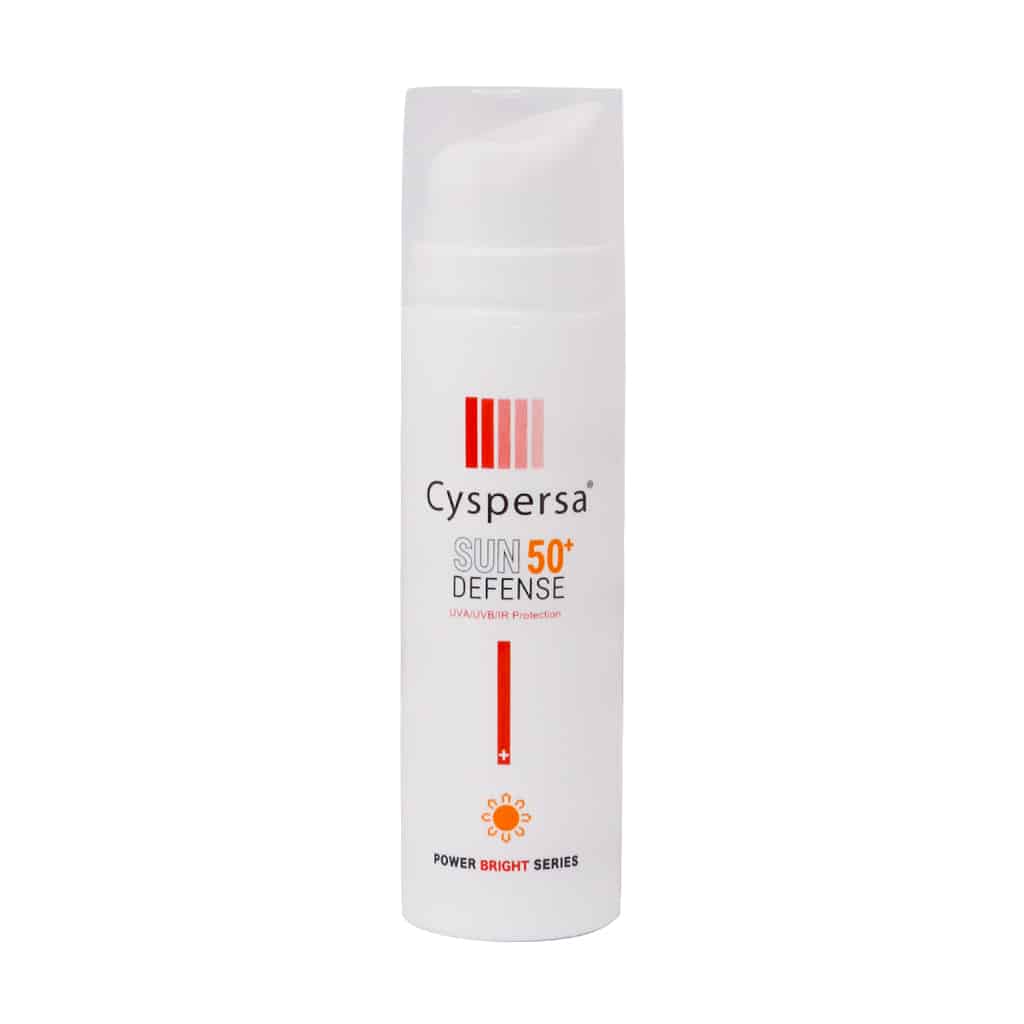 ضد آفتاب سیسپرسا SPF50 مدل روشن کننده