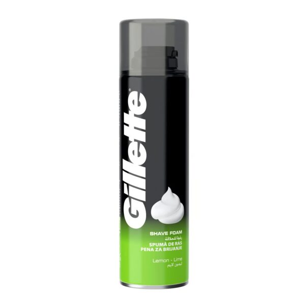 فوم اصلاح ژیلت با رایحه لیمو GILLETTE